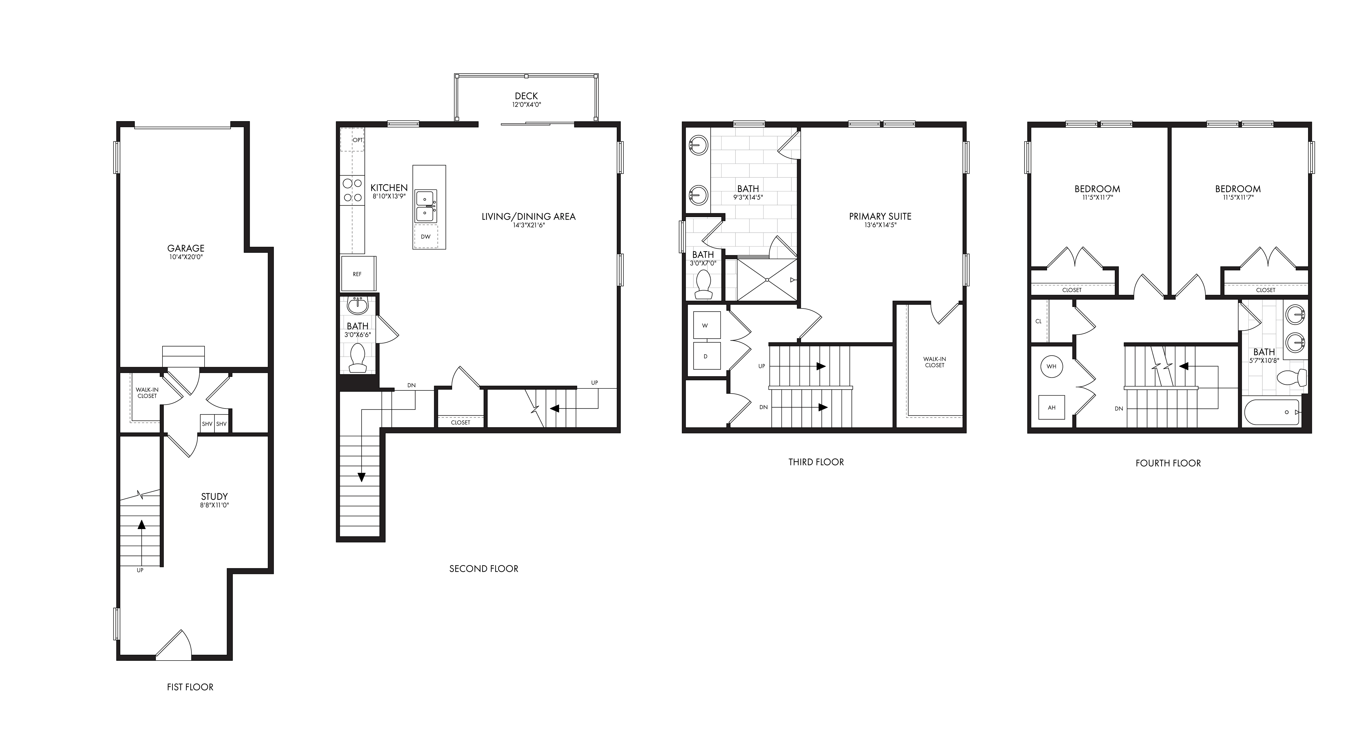 Floor Plan Image of Apartment Apt 21725H